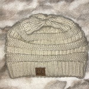 C.C. Cream Beanie Winter Hat